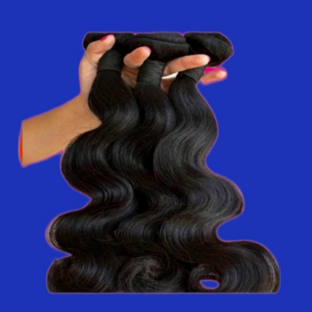 Raw Brazilian Bundles bodywave 100 % Human Hair